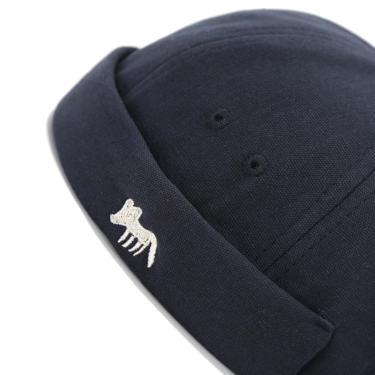 Vintage Docker Cap Without Visor Beanie Hip hop Skullcap Solid color Hat Unisex Summer Spring Adjustable Fox Cotton Bonnet