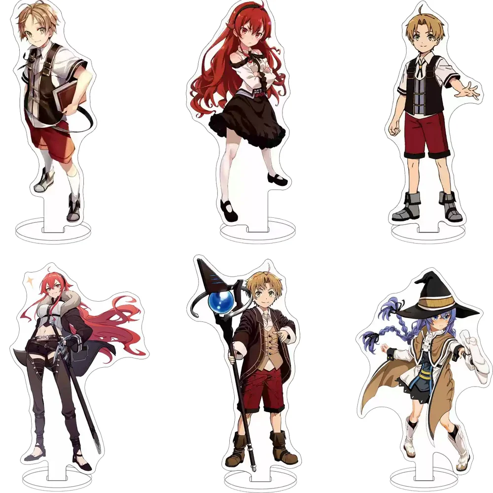 Anime Mushoku Tensei: Jobless reacreunion acrilico Stand Model Cosplay personaggi ornamento accessori collezione di merci regali