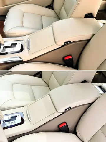 39870905 볼보 S80 S80L V70 XC70 교체 부품 액세서리 용 자동차 센터 콘솔 슬라이딩 커버 블랙 베이지