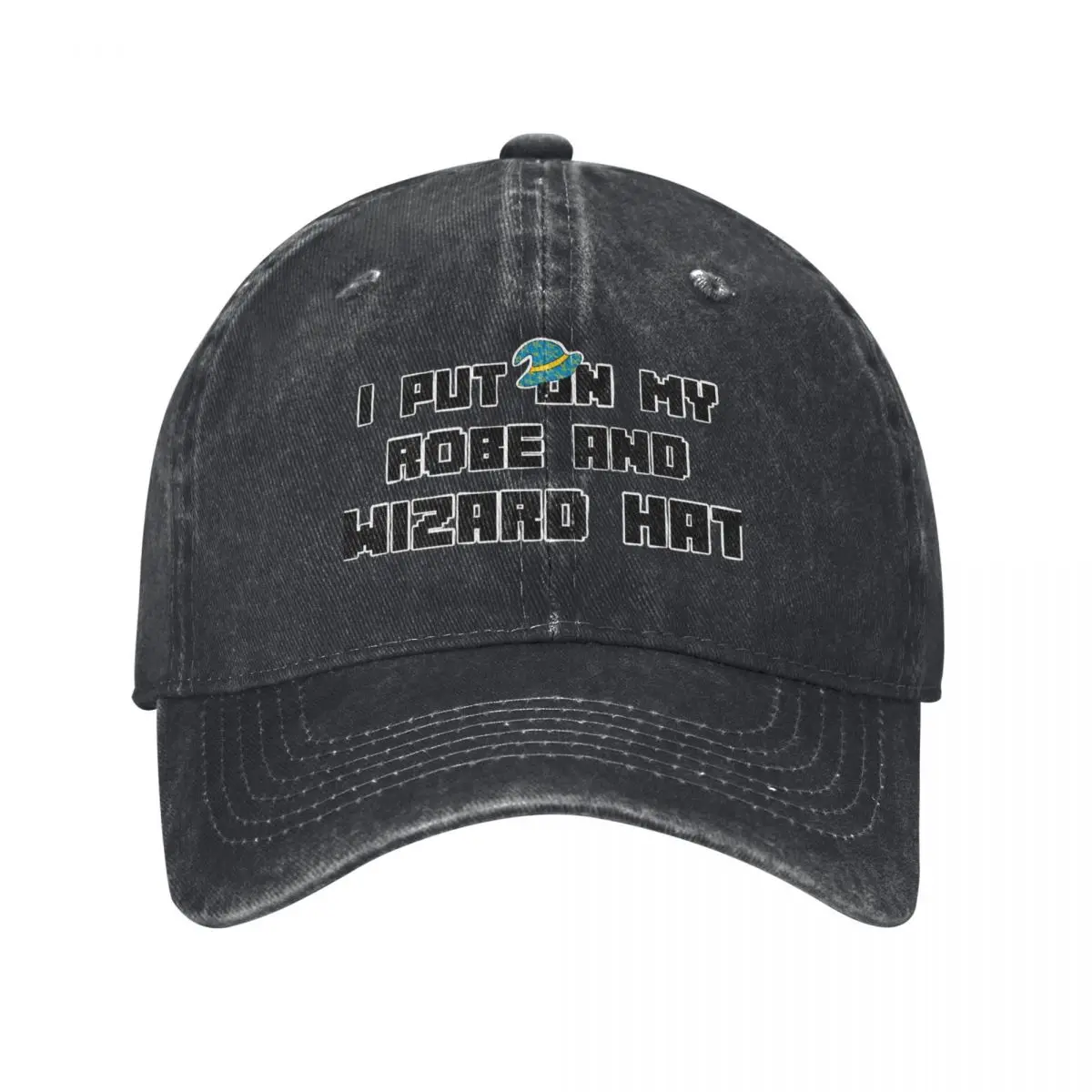 I Put on my Robe and Wizard Hat Baseball Cap Horse Hat Hat Baseball Cap hard Mens Tennis Women's