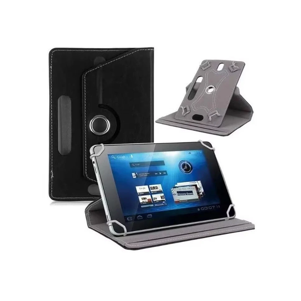 7 8 9 10 inch Android Tablet Case Slim 360 Degree Rotatable Back Cover Case for 7-10 inch Tablet with Multi-Angle Viewing Stand