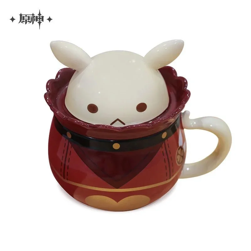 Popular Games Genshin Impact Klee Mug Water Cup Role Playing Anime Accessories Project DIY Ceramic Coffee Cup Christmas Children