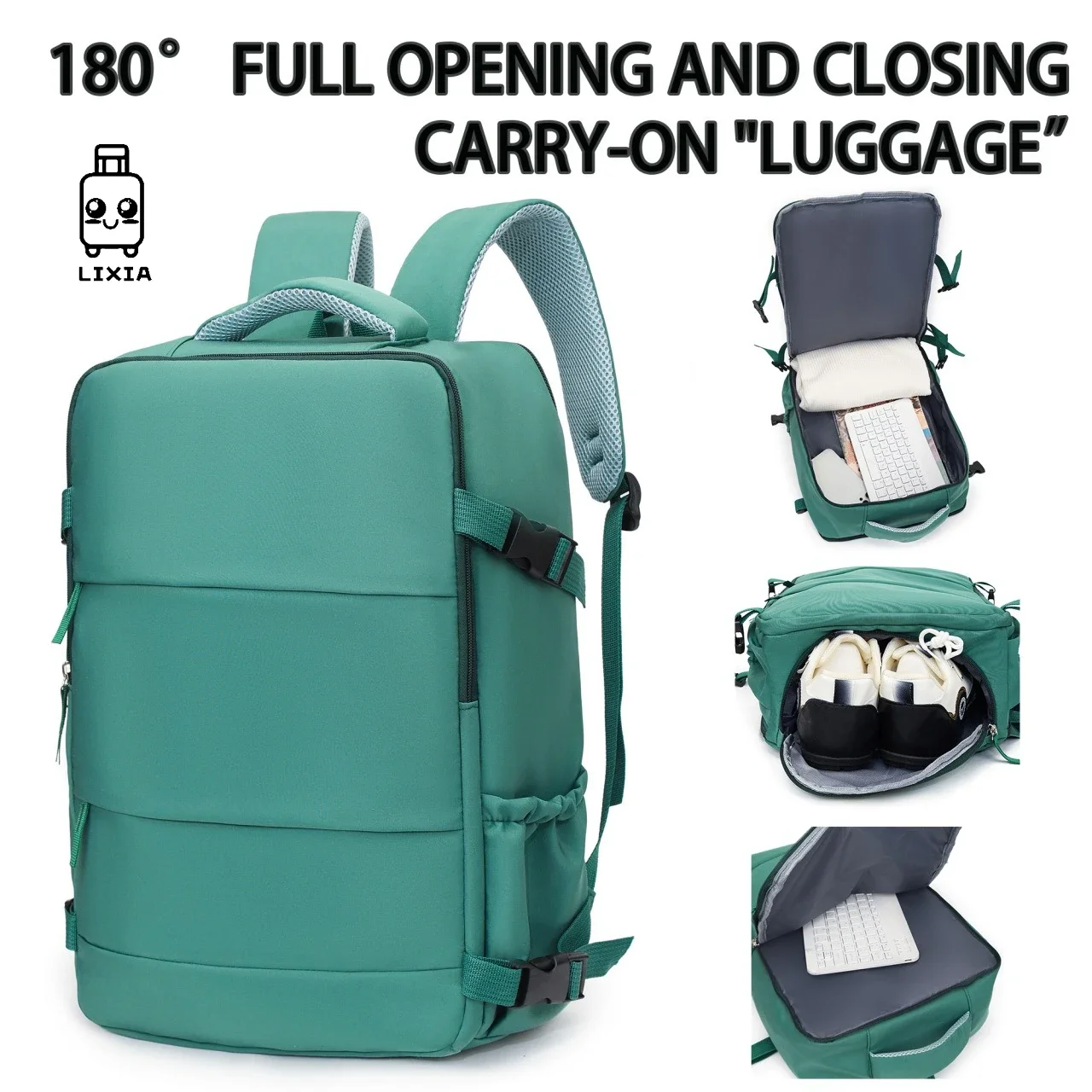 

Couples Leisure Lightweight Backpack Travel Backpack Female New Backpack Student Schoolbag Large Capacity Travel Commuter Luggag