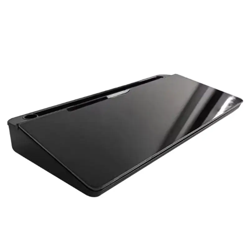 AED5-Hot Glass Desk Whiteboard With Storage Plastic Message Board Home Office Whiteboard Easy To Erase