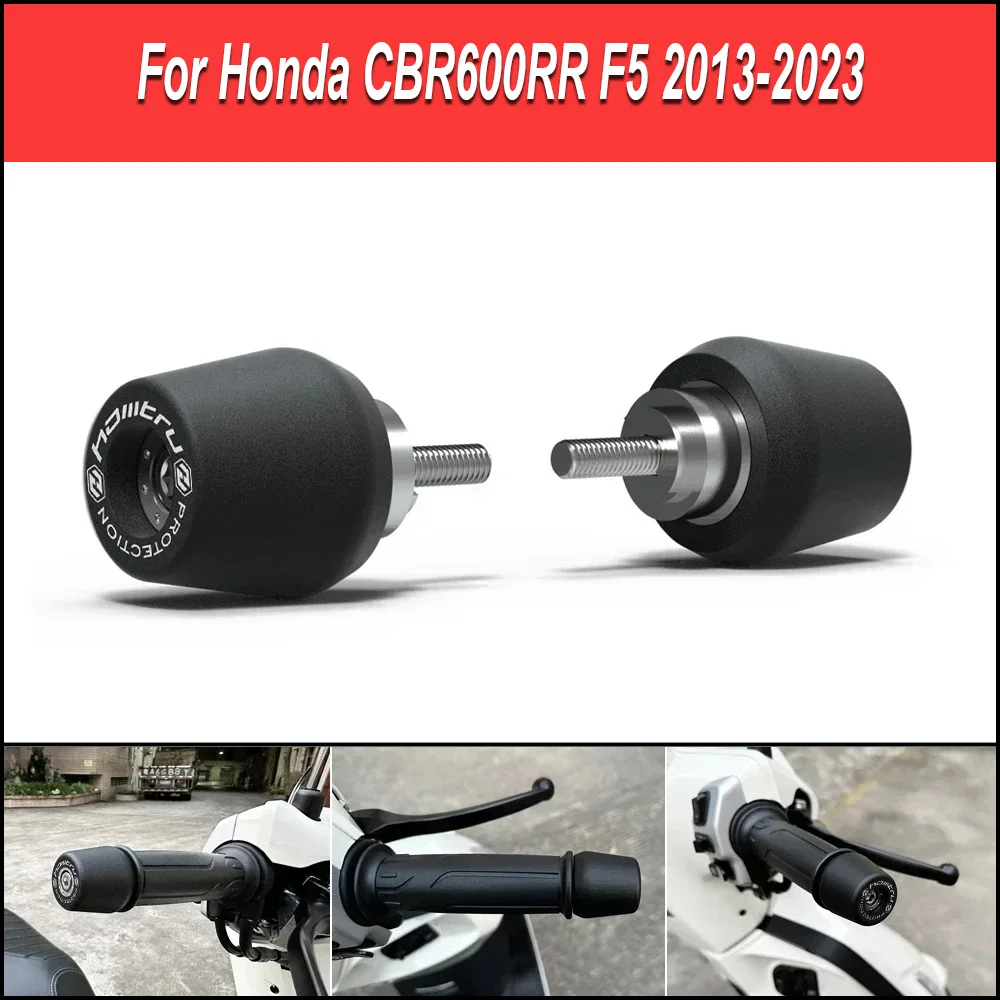 

For Honda CBR600RR F5 2013-2023 Motorcycle Handlebar End Weight Grip Cap