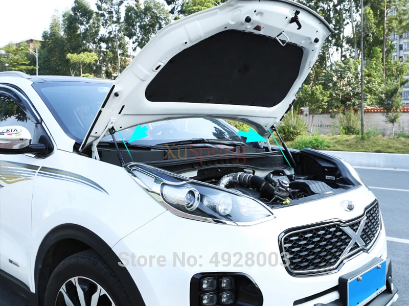 Barra hidráulica para KIA Sportage QL, soporte de barras de choque de resorte, estilo de coche, 2015, 2016, 2017, 2018, 2019, 2020, 2021