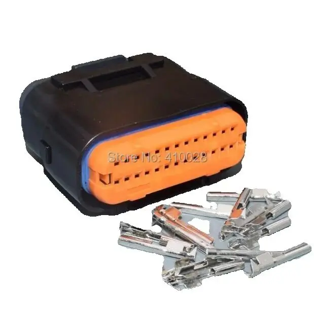 worldgolden 1.0mm  auto 26pin female plug electrical 26 way connector MX23A26XF1 MX23A26SF1