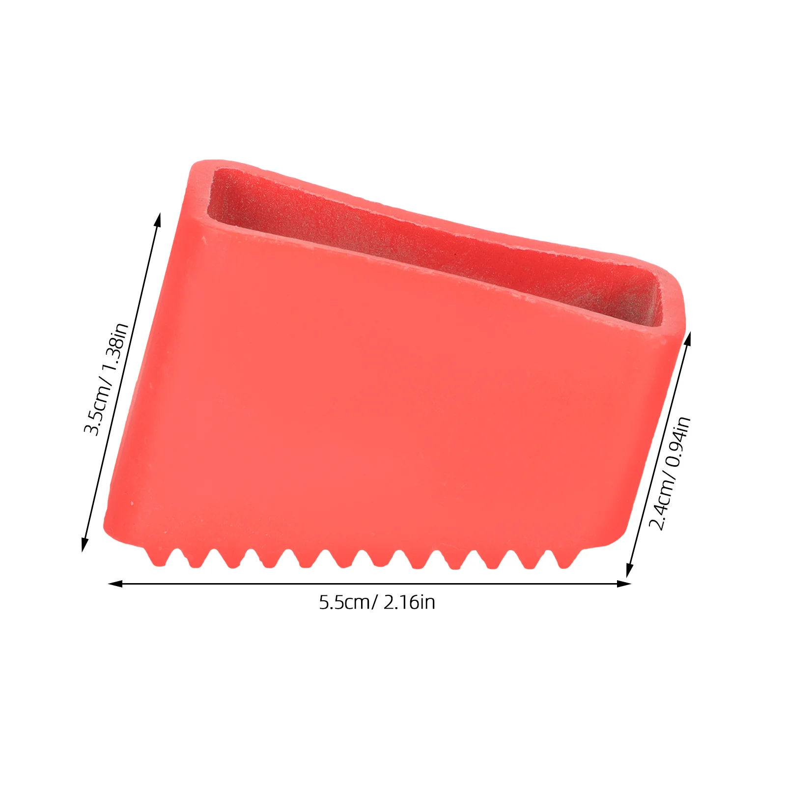 4 قطعة قدم عدم الانزلاق يغطي المطاط حماة القدم المضادة للانزلاق سلم اكسسوارات سلم الساق قبعات استبدال منصات للاستخدام المنزلي #5