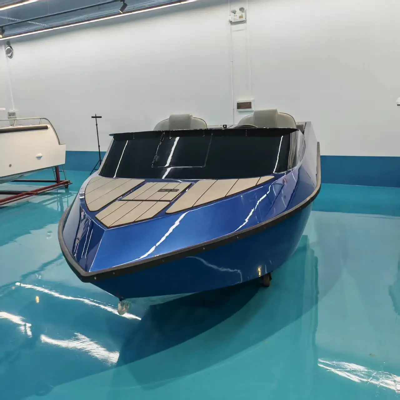 2025 Model 15-foot Aluminum Alloy Motorboat Luxury Yacht Sports Jet Boat for Offshore Racing Yachts