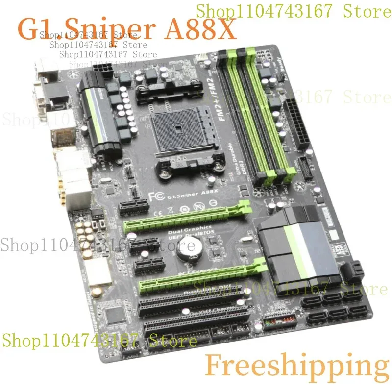

Для GIGABYTE G1.Sniper A88X материнская плата A88X FM2 + DDR3 материнская плата 100% протестирована, полностью работает