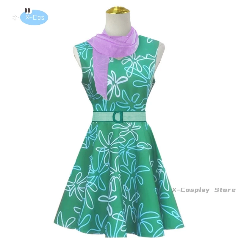 Joy Movie Inside Cosplay Dress Anime Out 2 Kids Uniform Party Halloween Christmas Carnival For Women Girl Adult Cos