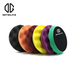 DETAILING New Arrival Wave Buffing and polishing Disc 5inch Backing Foam Car Detailing Waxing Pad For Auto Polishing