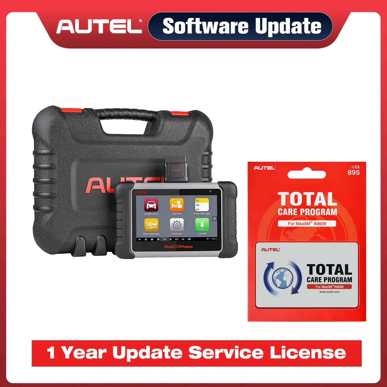 Autel Software Update Service 1 Year For MK808 MK808BT/MK808BT Pro MK808TS MK906BT For Autel MK 1 series