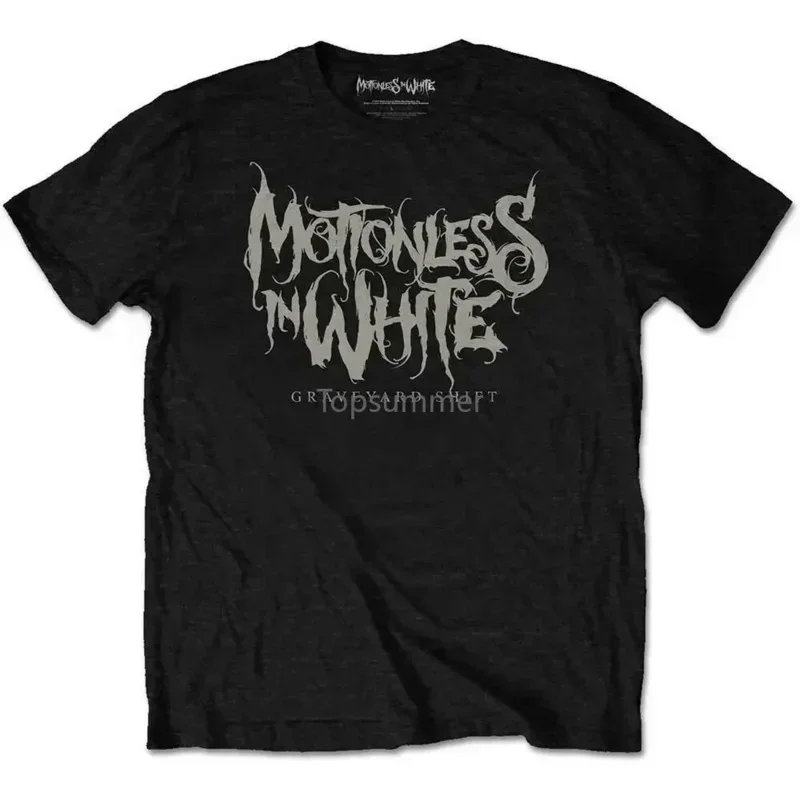 Motionless In White Graveyard Shift Mens T Shirt Unisex Band Merch