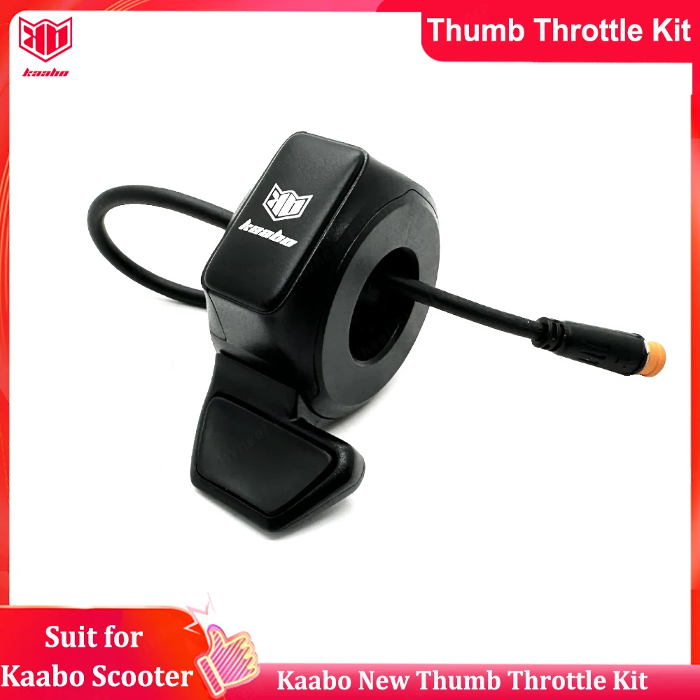 

Оригинальный новый дроссель Kaabo, новейший комплект дроссельной заслонки для большого пальца, костюм для электрического скутера Kaabo Mantis X Mantis 10 V3 Wolf Series