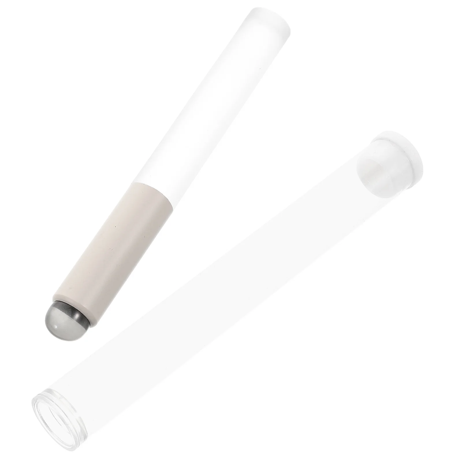 シリコーンリップブラシポータブルラウンドヘッドメイクアップアプリケータークリアゼリーテクスチャ正確な塗布口紅グロスバームマスク