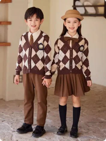 

English Style Suit for Boys and Girls School Uniform kindergarten Uniform Performance Uniform