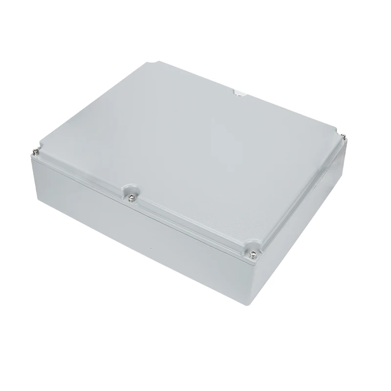 Electrical large outdoor metal power distribution box die-casting aluminum industrial junction box