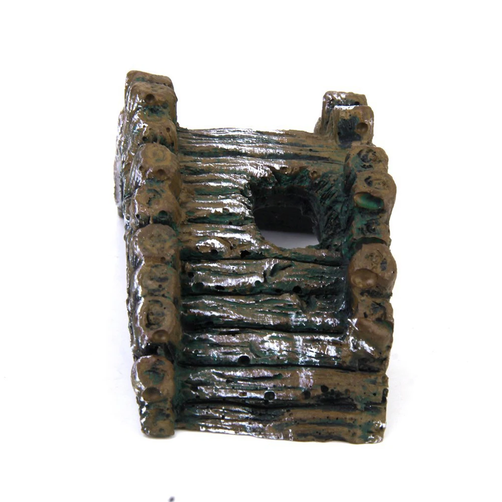 

Fish Tank Resin Arch Ornament 135x50mm Iron Grey Underwater Cave Structure for Aquarium Landscape Depth Saltwater Safe