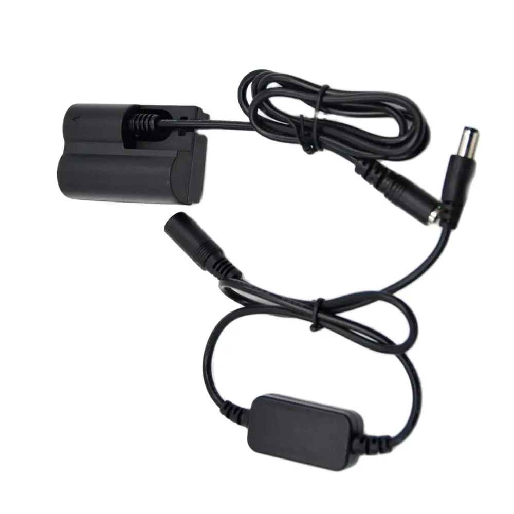 

Step-Down Cable BP 511 Dummy Battery DR-E2 DR-400 DC Coupler Supply for Canon EOS 20D 30D 40D 5D 50D D30 D60 Camera