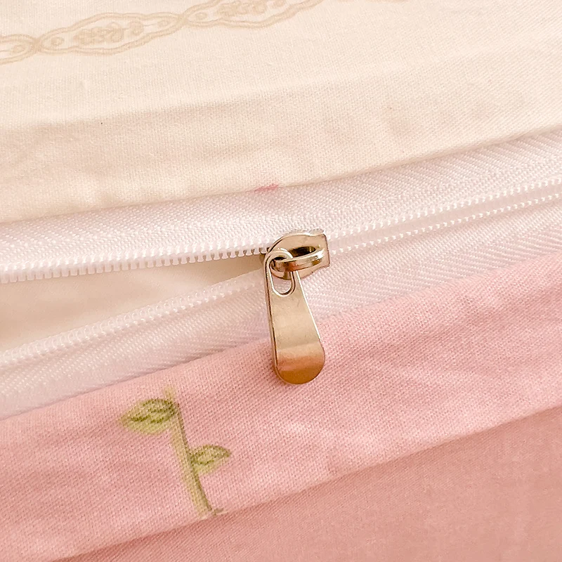 Bonenjoy Duvet Cover Pastoral Style Quilt Cover 100% Cotton Comforter Cover housse de couette Soft Bed Cover (No Pillowcase)