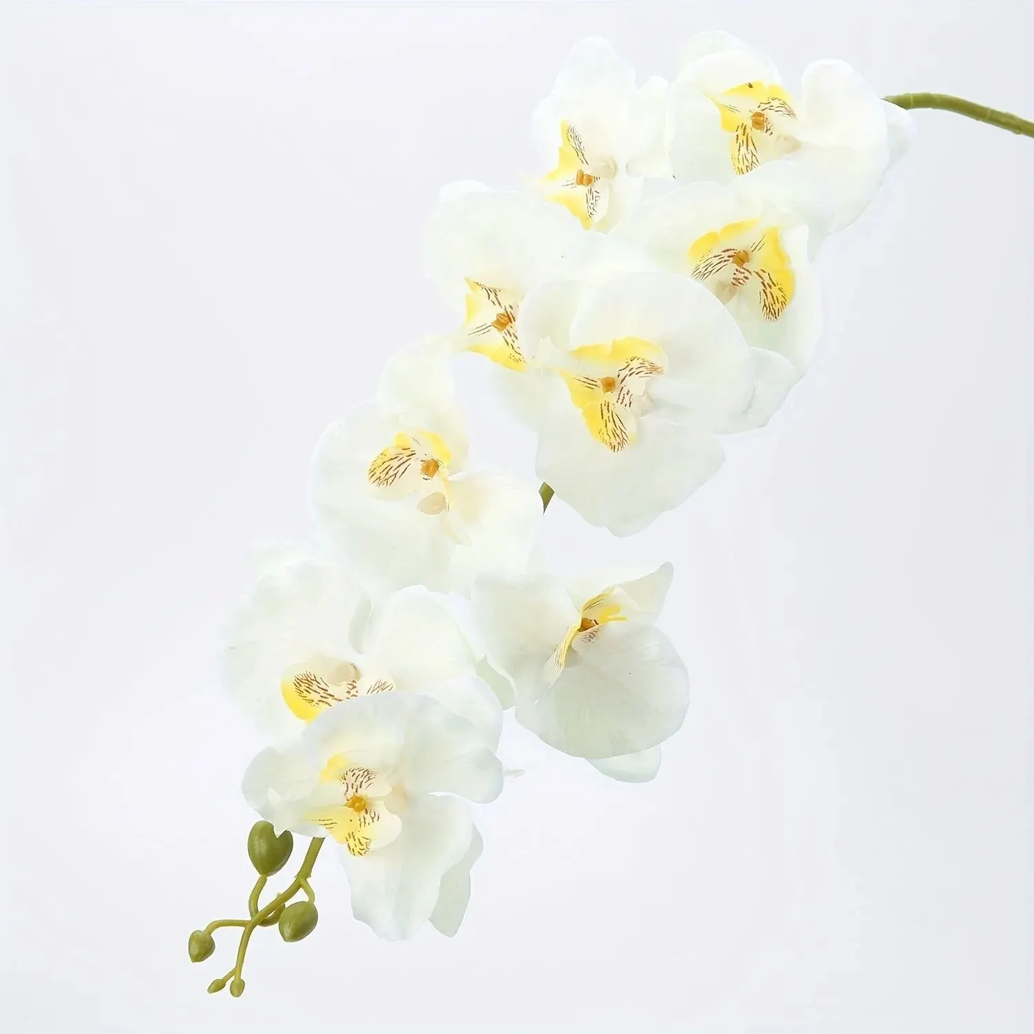 1Pcs Butterfly Orchid Artificial Flowers Orchid Phalaenopsis Fake Flowers Party Home Decor Garden Wedding Decoration Accessories