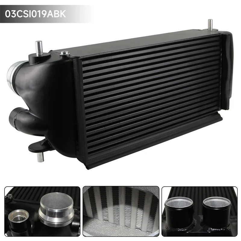 

Модернизированная производительность интеркулера Bar & Plate подходит для турбодвигателя Ford F150 F-150 2,7 л/3,5 л EcoBoost 2015-2020, черный/серебристый