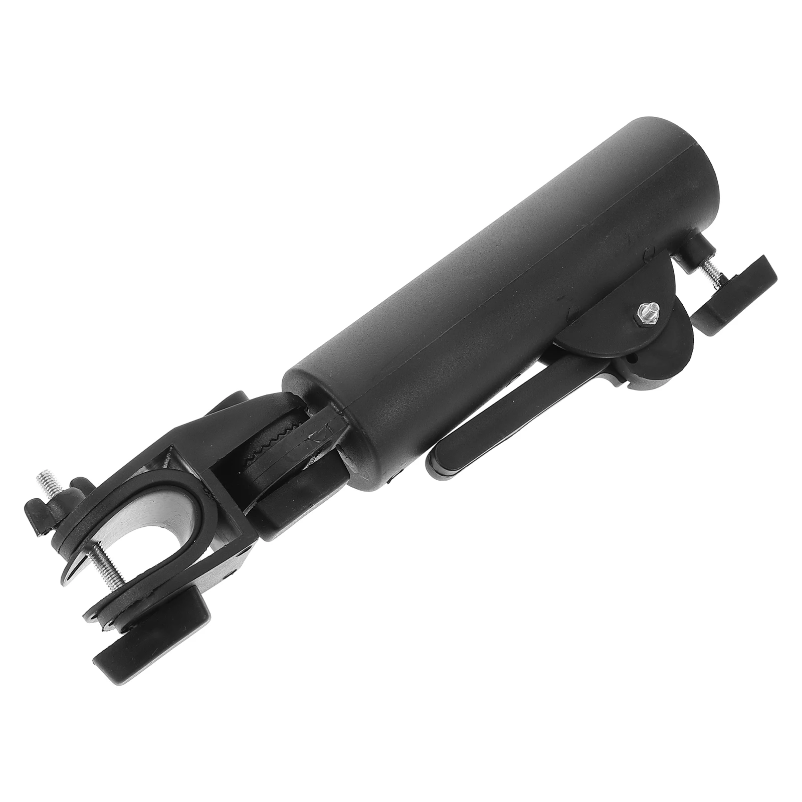 

Golf Cart Umbrella Holder Portable Stand Trolley Bracket Adjustable Clip Mounting Support Golf Push Cart Umbrella Stand Durable