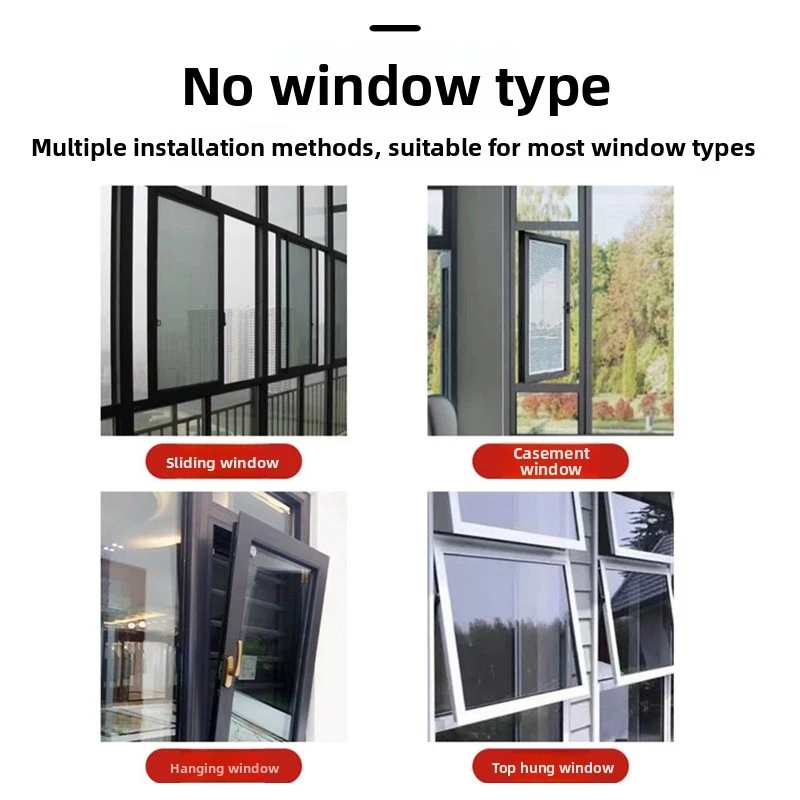 No-drill Stainless Steel Window Restrictor Anti-fall Safety Chain Guard Kids Sliding Sash Hardware