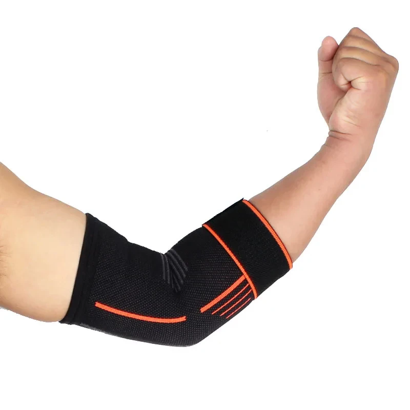 1Pcs Fitness Bandage Ellenbogen Pads Brace Kompression Unterstützung Hülse für Sehnenscheidenentzündung Tennis Ellenbogen Reduzieren Gelenk Schmerzen Unterstützung Schutz