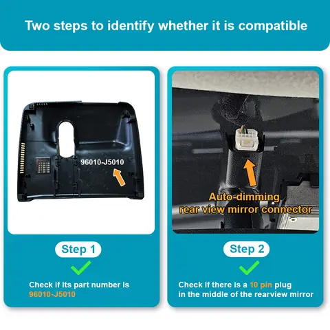 ARB 4K Dashcam för Kia Stinger 2018-2024, original bilvideoinspelare, vänsterstyrd WIFI DVR 8 best sales Kia Venga backkamera - №4