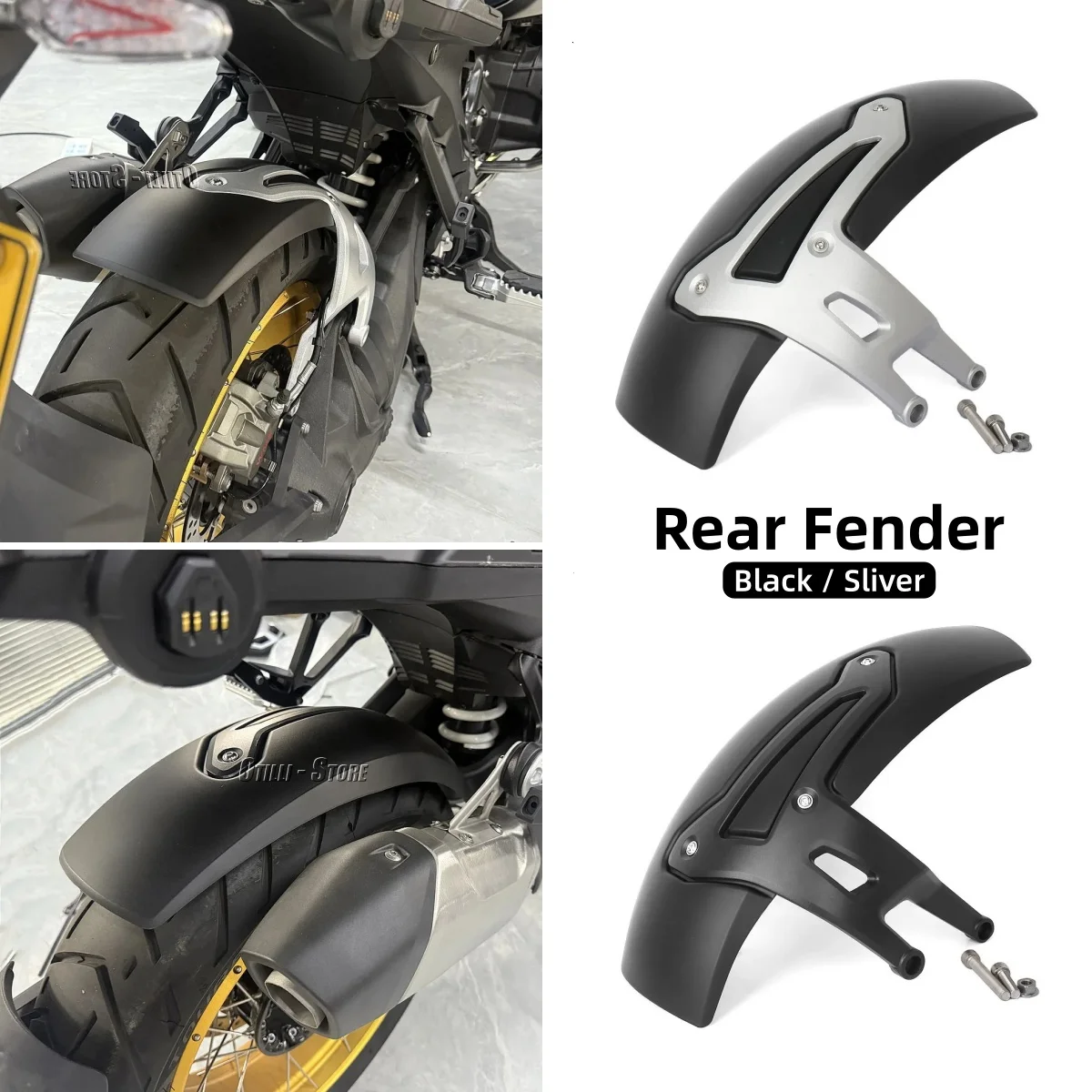 

Motorcycle Rear Fender Mudguard Wheel Hugger Splash Guard Mudflap Protector For BMW R 1300 GS Adventure R1300GS R1300 GS 23-25