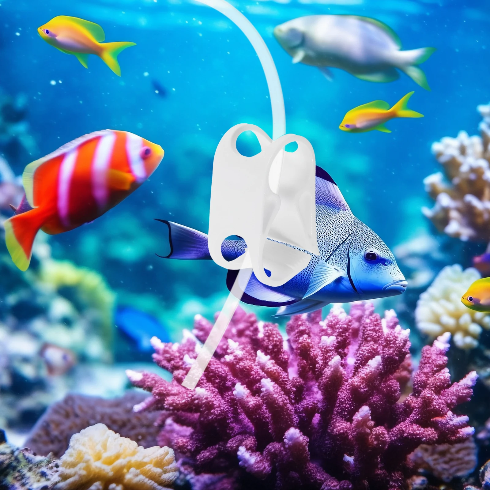 

Aquarium Hose Clamp Heavy Duty Spring Clamp Easy Use Hose Fixing Clip for Fish Tank Garden Washing Machine Fish Tank Accessory