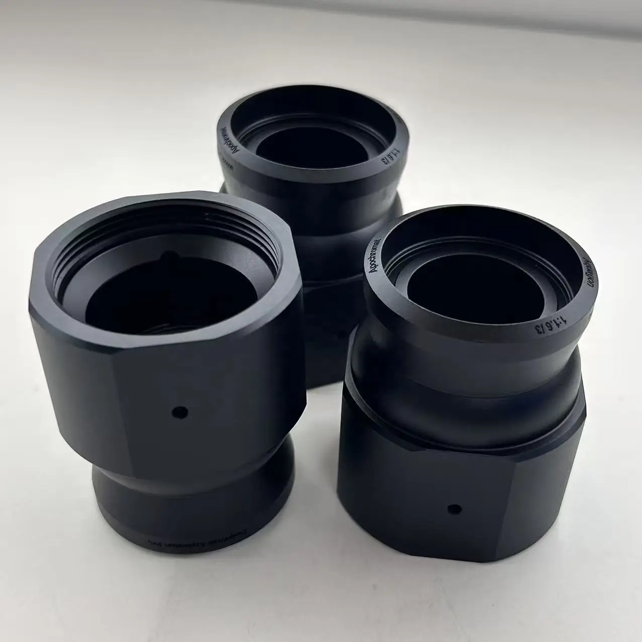Factory Machining Custom Precision Fabrication Cnc Machining Services Lens Base Hex Nut Bushing Machining Cnc