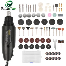 12V Mini Electric Drill Grinding Machine with Engraving Accessories Dremel Rotary Tool mini polishing machine Power Tools