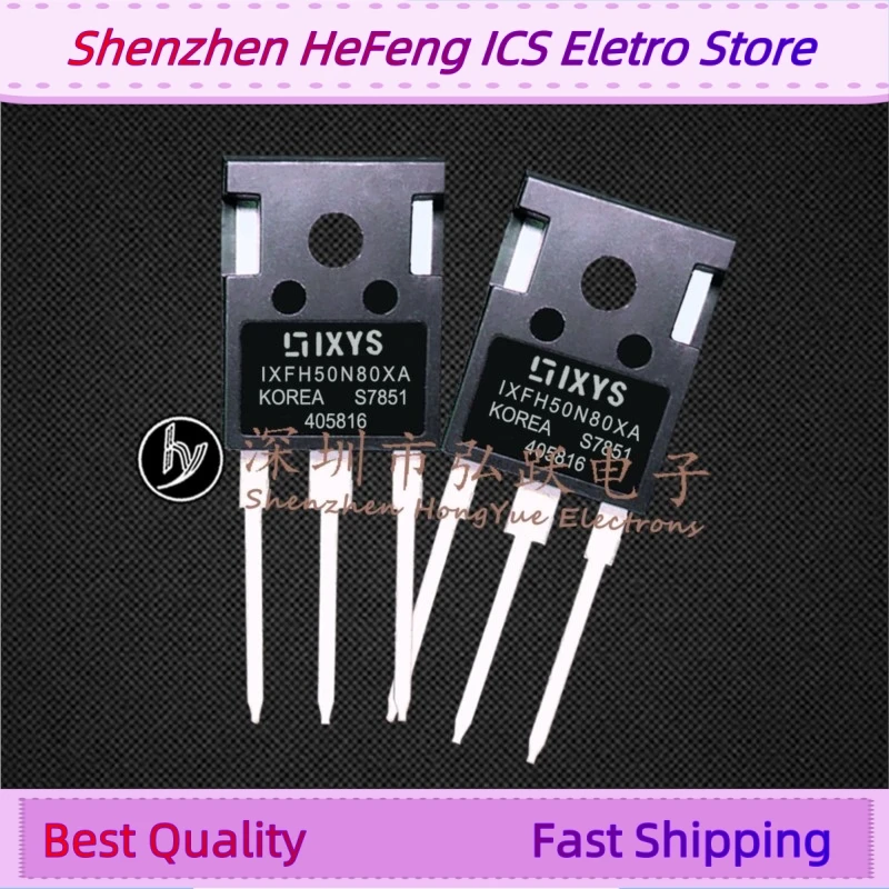 

10PCS -20PCS IXFH50N80XA TO-247 Fast Shipping Quality Guarantee