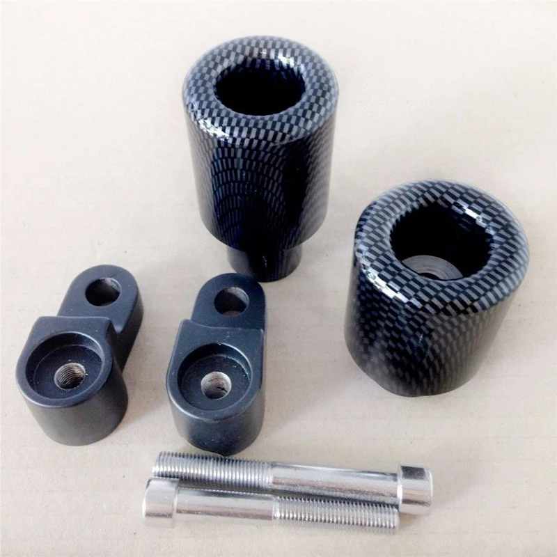 

For Honda CBR600RR 2007-2008 Black Carbon Frame Slider Crash Falling Protector