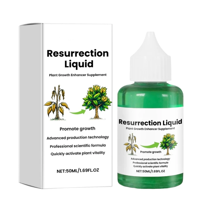 Plant Nutrients 50ml Resurrection Liquid Flower Fruit Vegetable Fertilizers