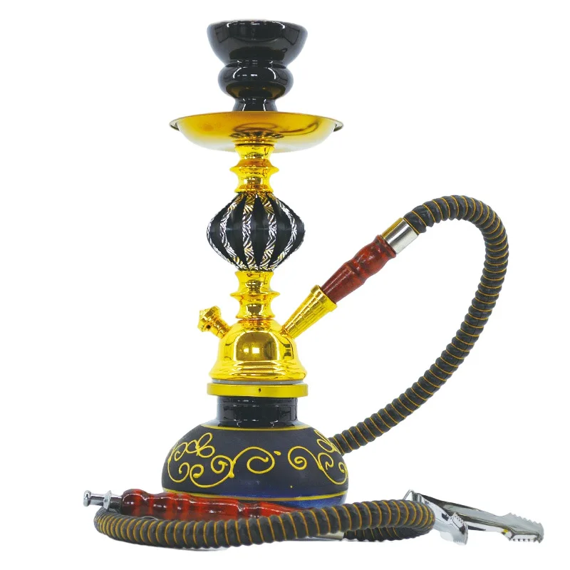 Arab Glass Shisha Hookah Set Water Pipe With Hookah Hose Bowl Tongs Cachimba Nargile Sheesha Narguile Chicha Hookah Shisha Pipe