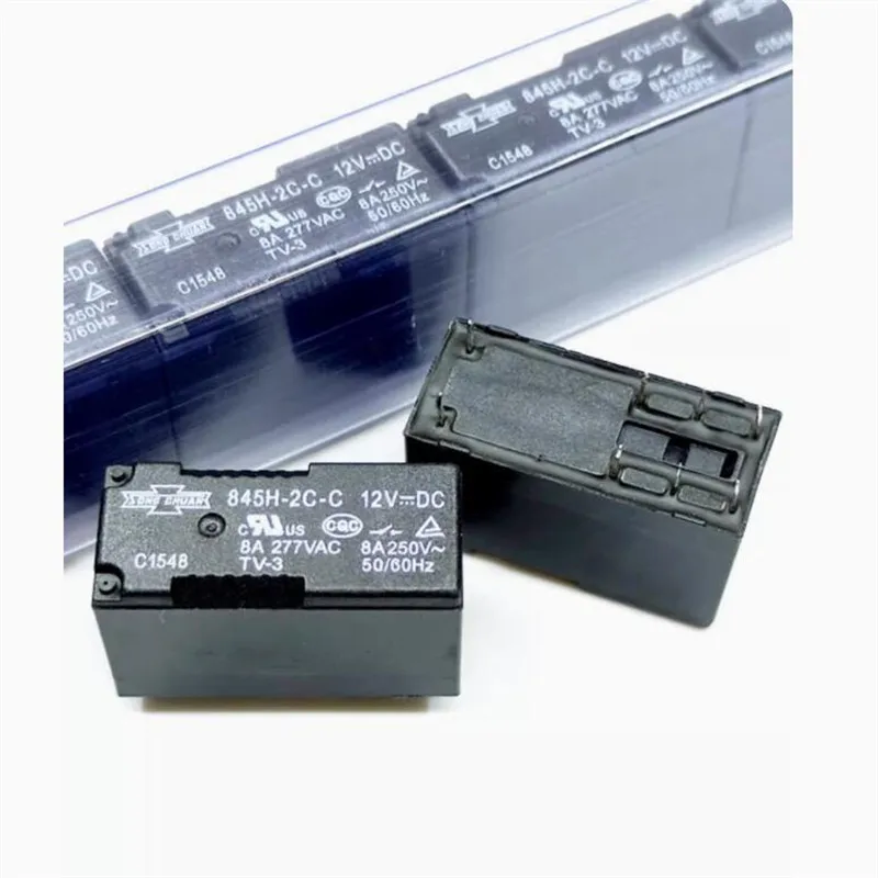 

NEW 845H-2C-C 845H2CC 12V 12DCV DCV12 8A 8PIN relay