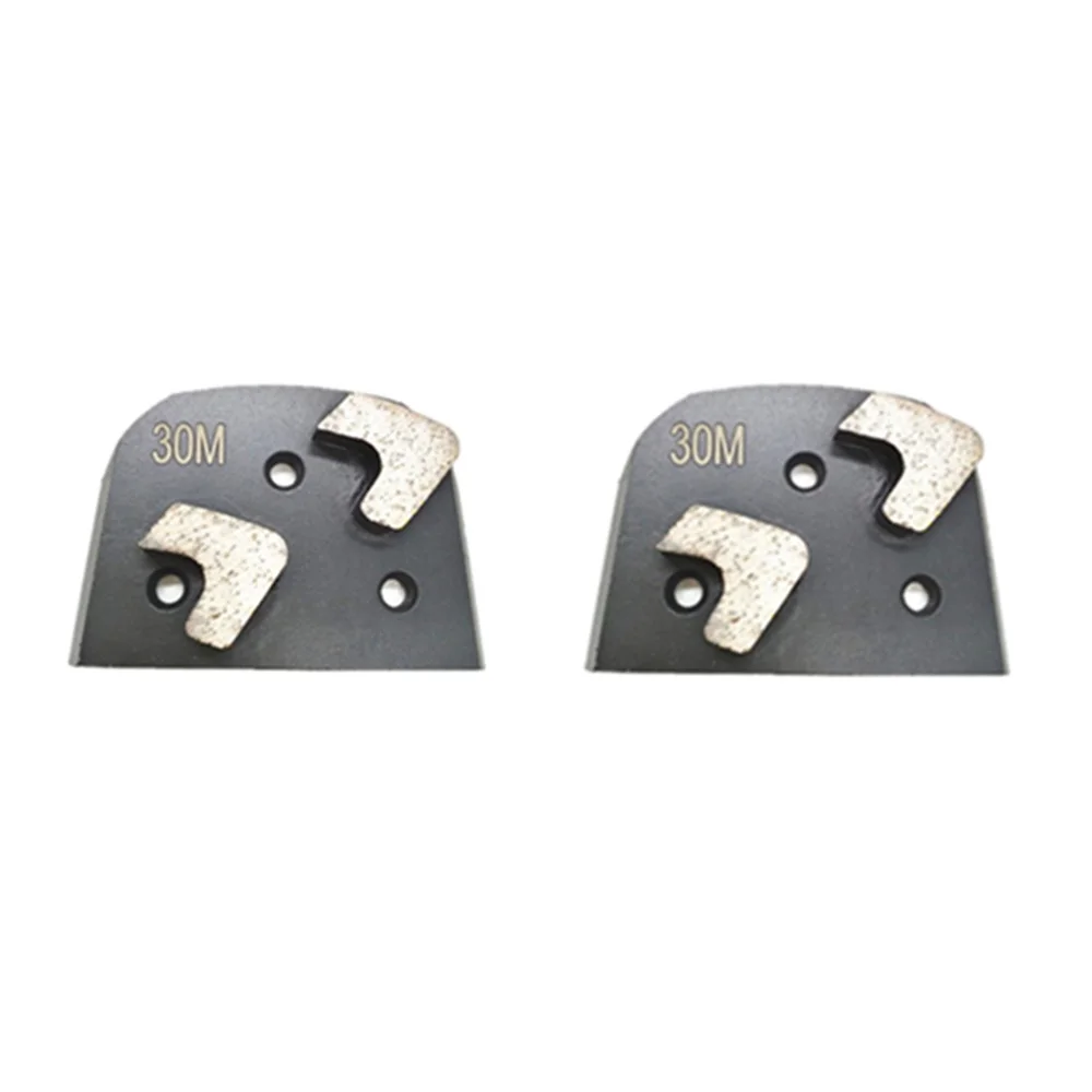 HT trapezoidale calcestruzzo diamantato piastre abrasive testa abrasiva diamantata a legame medio per sistema di molatura 12 pezzi