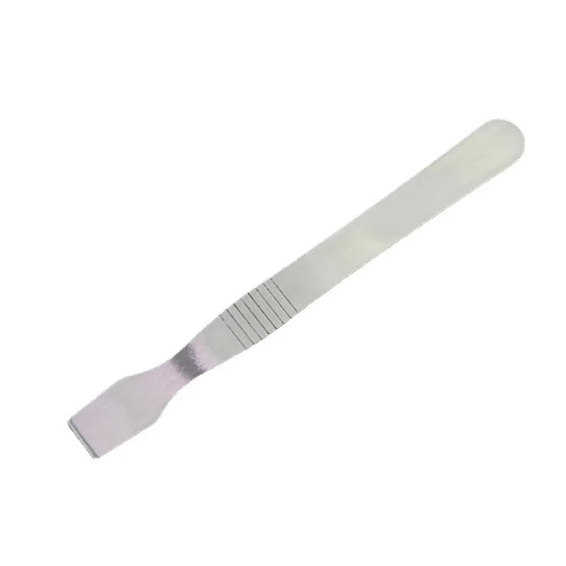 1/2Pcs Flux Scraper Metal Tin Scraping Solder Paste Mixing Pry Opening Spudger for Mobile Phone Repair