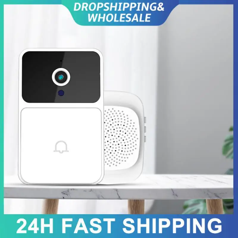 

Convenient Smart Wifi Doorbell Smart Home Visual Doorbell Camera Remote Access Secure Mobile Intercom Instant Notifications