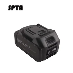 SPTA-batería recargable de iones de litio, pila de repuesto de 18V, 4000mAh, LD502, LD503, LD504