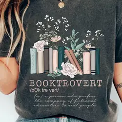 BooktroverT T Shirt Book lovers gifts for women shirts bookish long or short sleeves