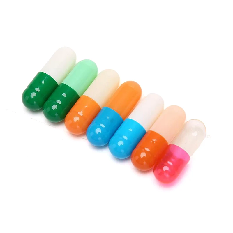 كبسولة جيلاتين صلبة للطب ، فارغة ، فراغية ، إعادة ملء ، حبوب ، مقاس 2 # ،