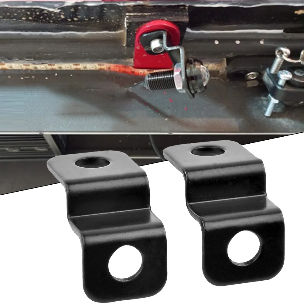 

2pcs Universal Motorcycle Bicycle Turn Signal Indicator Lights Bracket LED Headlight Pump Stand Metal Relocation Fork Clamp