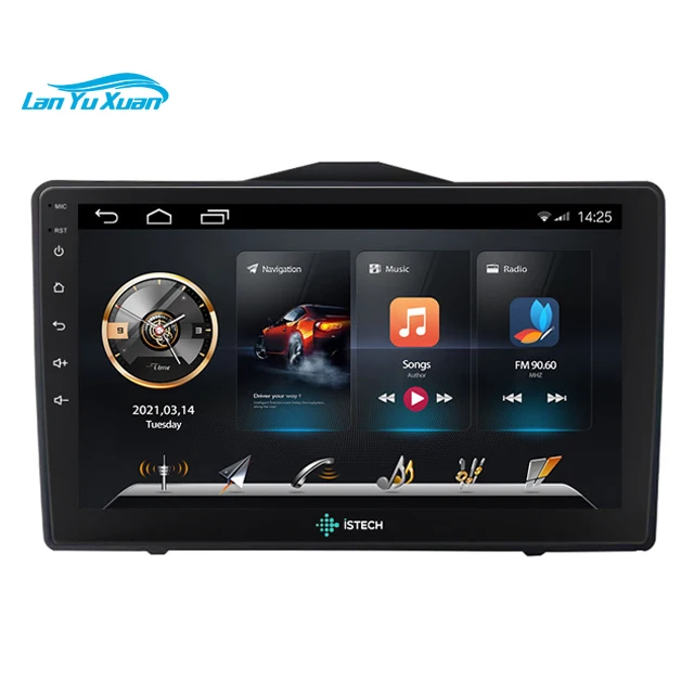 Radio con GPS para coche, reproductor con Android, 9 pulgadas, WIFI, vídeo, MP5