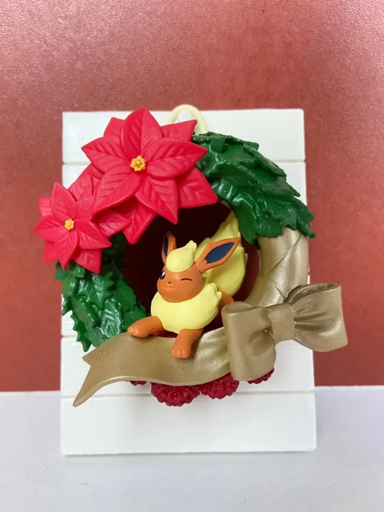 Rement Pokemon ดอกไม้ Garland Season ของสะสมการ์ตูนอะนิเมะกล่องตาบอดเดสก์ท็อปตกแต่งของขวัญวันเกิดของเล่นเด็ก