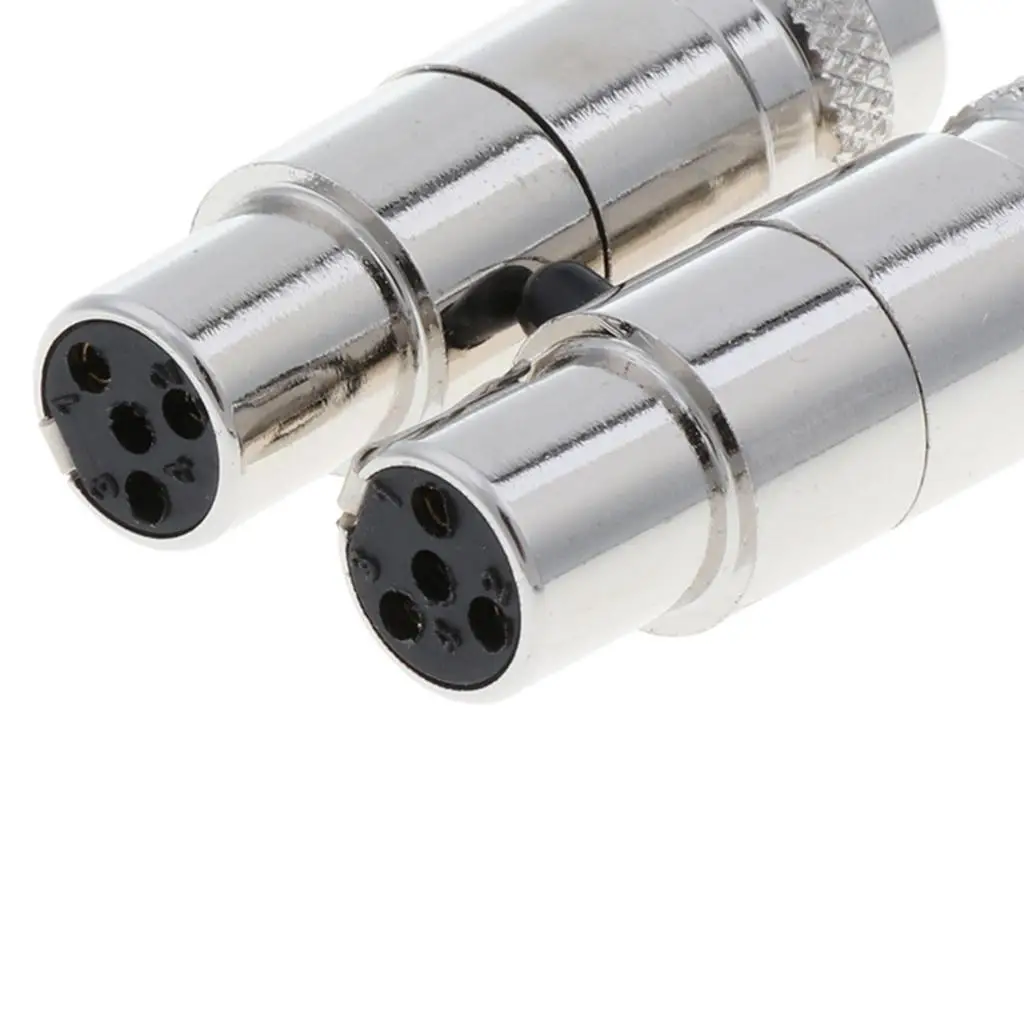 Xlr Plugs Connectors Male and Female 4 Pin Mini Xlr Audio Socket for Amplifier and Speaker Systems